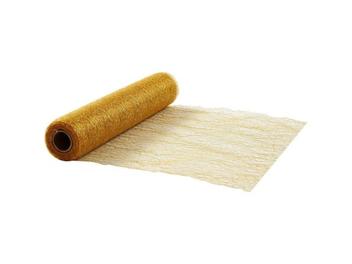 [90152884 883989] Creativ Company Tischläufer 30 cm x 10 m, Gold