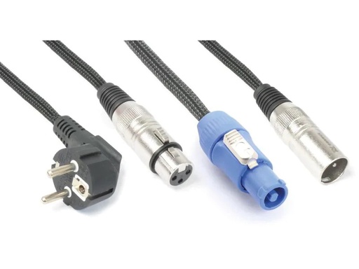 [90152973 1141018] PD Connex CX05-10 Powercon - XLR 3 Pole, male 10 m