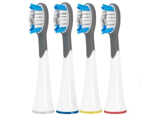 [90153031 1165111] Silk'n Zahnbürstenkopf Sonic Smile Weiss, 4 Stück