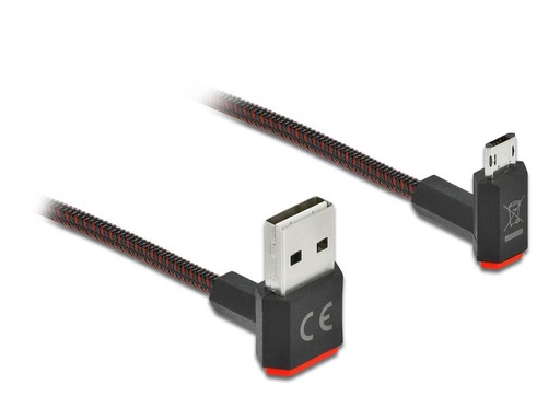 [90153032 1105034] Delock USB 2.0-Kabel EASY-USB USB A - Micro-USB B 2 m