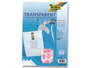 Folia Transparentpapier A4, 115 g/m²,  10 Stück, Weiss