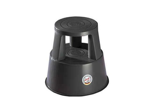 [90153066 1022672] WEDO Rollhocker Step Kunststoff, Grau