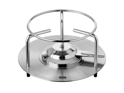 [90001507 496660] Stöckli Fondue-Rechaud Aragon Inox Silber