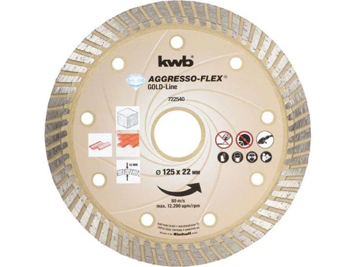 [90153208 492683] kwb Trennscheibe Gold-Line Diamant 125 mm