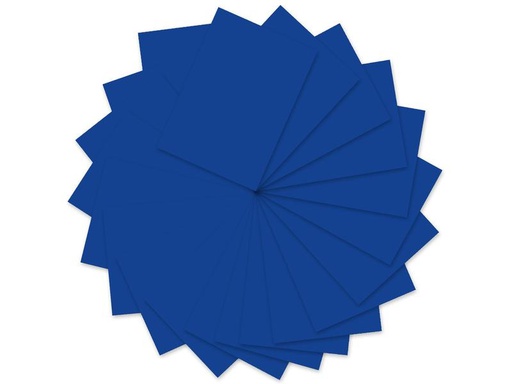 [90153454 1107501] URSUS Tonzeichenpapier A4, 130 g/m², 100 Blatt, Königsblau