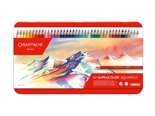 [90153471 380805] Caran d'Ache Farbstifte Supracolor 80 Stück
