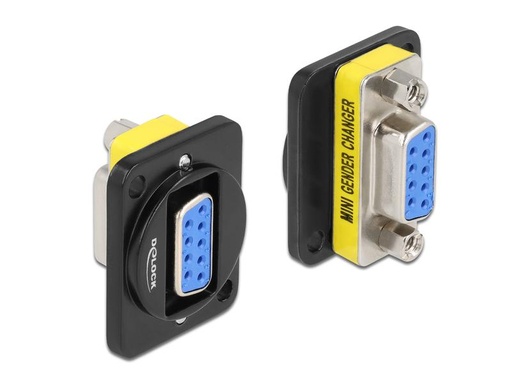 [90153479 1192215] Delock D-Typ Modul DB9 Buchse zu DB9 Buchse 0 m