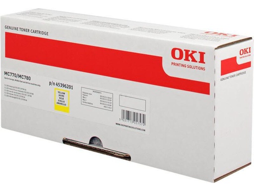 [90153509 249504] OKI Toner 45396201 Yellow