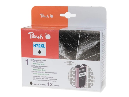 [90153564 754595] Peach Tinte HP Nr. 72XL (C9403A) Black