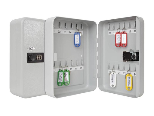 [90153593 852503] WEDO Schlüsselschrank mit Zahlenschloss, 24 Schlüssel