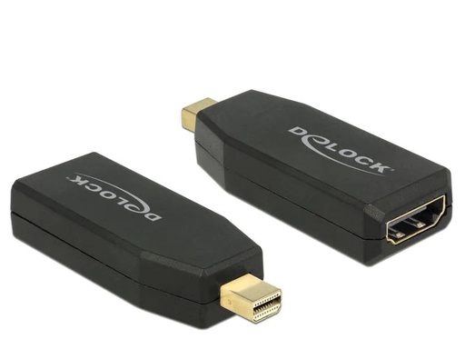 [90153715 615374] Delock Adapter Mini-Displayport – HDMI passiv, 4K, schwarz