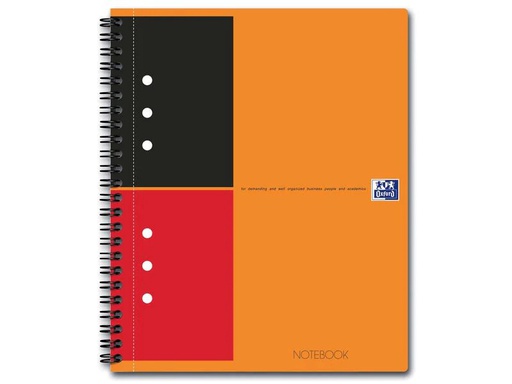 [90153749 1108958] Oxford Notizbuch International Notebook, A5 +, Liniert, Orange