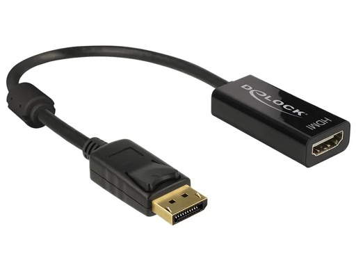 [90153774 1052061] Delock Adapter DisplayPort - HDMI passiv, 4K/30Hz, schwarz