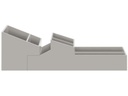 spirella Bad-Utensilienhalter SKYLINE Storage 30.7 cm Grau