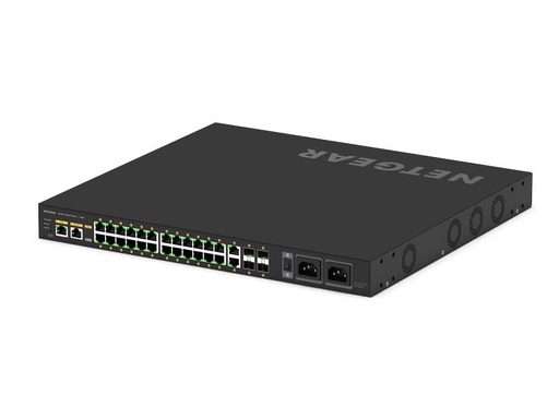 [90015374 1172223] Netgear PoE++ Switch AV Line M4250-26G4F-PoE++ 28 Port