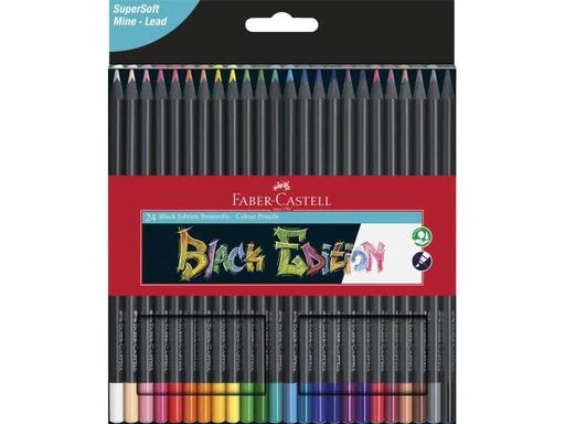 [90153959 1036356] Faber-Castell Farbstifte Black Edition 24 Stück