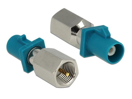 [90154042 821447] Delock Antennenadapter FAKRA Z Stecker (m) - FME Stecker (m)
