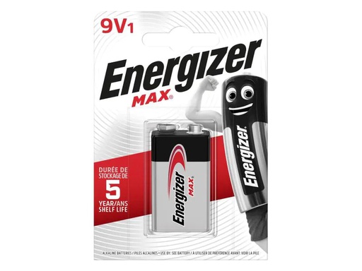 [90154138 739818] Energizer Batterie MAX 9V / 6LR61 1 Stück