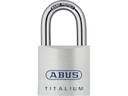 Abus Vorhängeschloss 80TI/50 Silber Aluminium