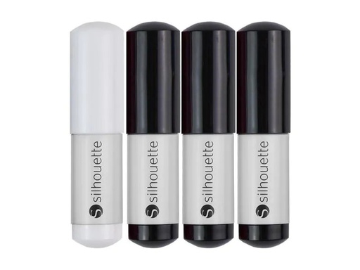 [90154248 281320] Silhouette Zubehör Zeichenstifte-Set sw/ws 4 Stück