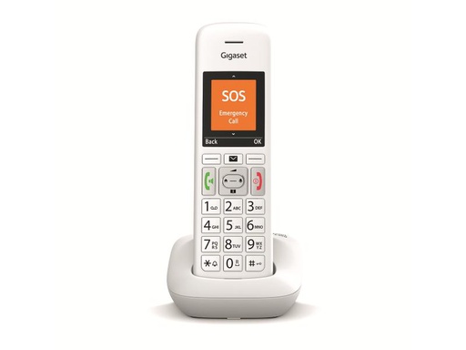 [90154344 1083651] Gigaset Schnurlostelefon E390 Weiss