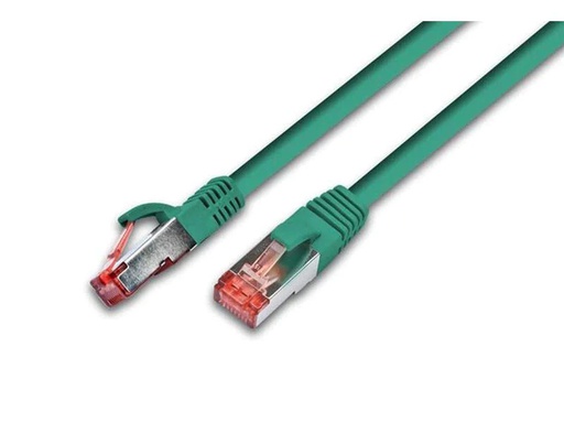 [90154356 149813] Wirewin Patchkabel RJ-45 - RJ-45, Cat 6, S/FTP, 0.75 m, Grün