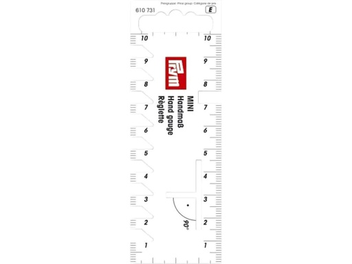 [90154379 1087985] Prym Handmass Mini 10 cm, Weiss