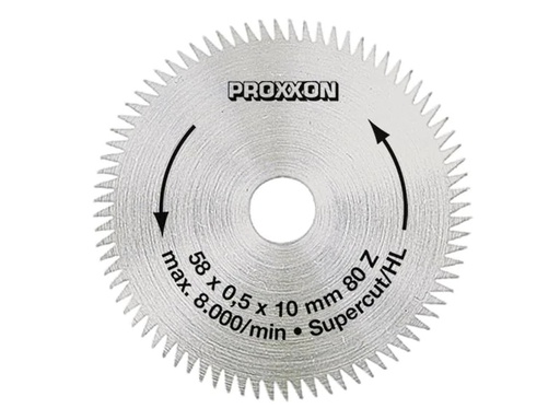 [90154467 140693] Proxxon Kreissägeblatt Supercut Ø 58 mm