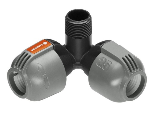[90154539 334403] Gardena Winkelstück 2783, 25 mm x 3/4-Aussengewinde