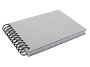 Sigel Notizbuch A5, Uni, Grau