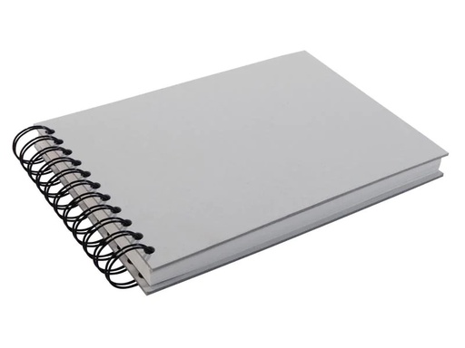 [90154587 543687] Sigel Notizbuch A5, Uni, Grau