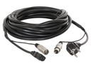 PD Connex CX02-20 XLR 3 Pole, female - XLR 3 Pole, male 20 m