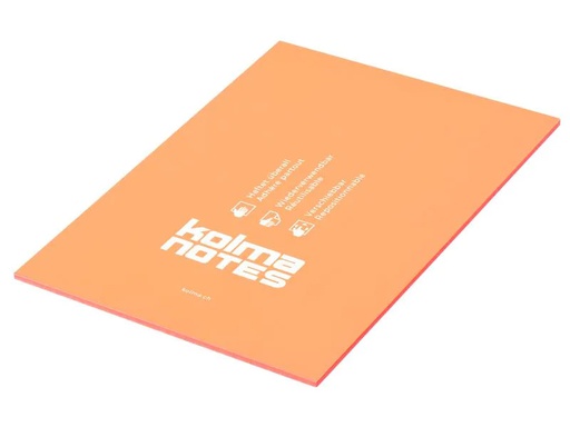 [90154722 830627] Kolma Notizzettel NOTES A5 Orange, 50 Blatt