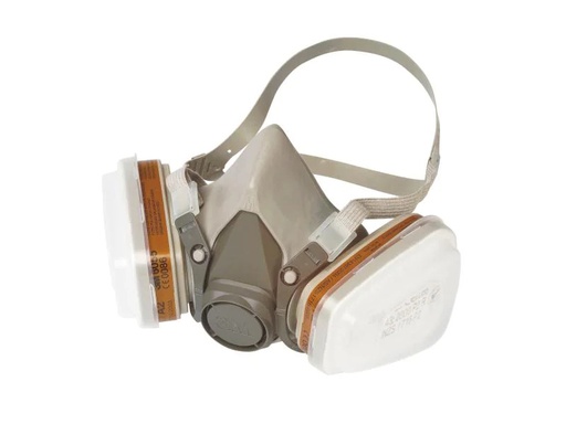 [90154792 219259] 3M Farbspritzmaske 6002C inkl. Ersatzfilter A /FFP2