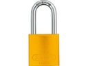 Abus Vorhängeschloss 72/40HB40 Gelb Aluminium
