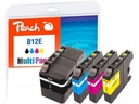 Peach Tintenset Brother LC-12E