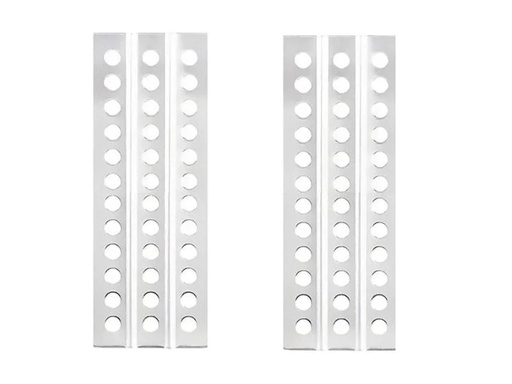 [90154931 1115389] Yeah Racing Modellbau-Sandblech 1:10 2 Stück, Aluminium