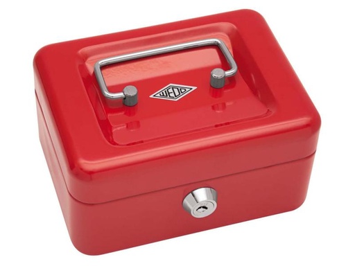 [90154956 1022719] WEDO Geldkassette 5 Fächer, Rot