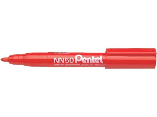 [90155015 1032610] pentel Permanent-Marker Green-Label NN50 Rot