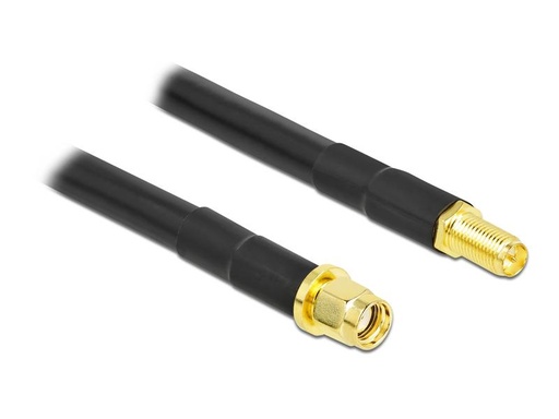 [90155072 1142927] Delock Antennenkabel LMR/CFD300 RP-SMA zu RP-SMA, 1 m
