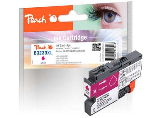 [90015497 1142462] Peach Tinte Brother LC-3239XL Magenta
