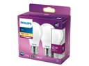 Philips Lampe LEDcla 60W E27 A60 WW FR ND 2PF Warmweiss