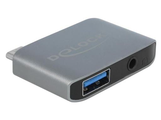 [90155384 881401] Delock Soundkarte USB Type-C Klinkenbuchse 3.5 mm + USB 3.0 A