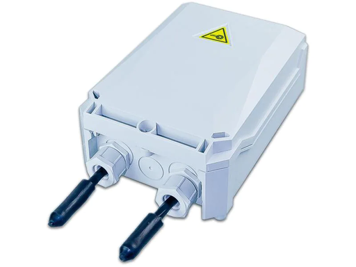 [90155391 874012] Lightwin Spleissbox IP55 Wandbox Mini, mit Kassette, für 48 Fasern