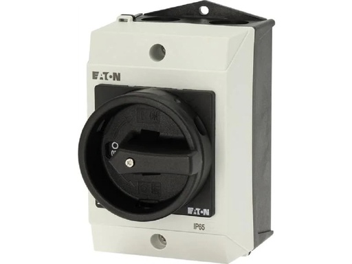 [90155570 1174595] Eaton Hauptschalter 3 Polig, 20 A T0, Schwarz