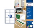 Avery Zweckform Visitenkarten-Etiketten 85 x 54 mm, 200 g/m² 100 Stück