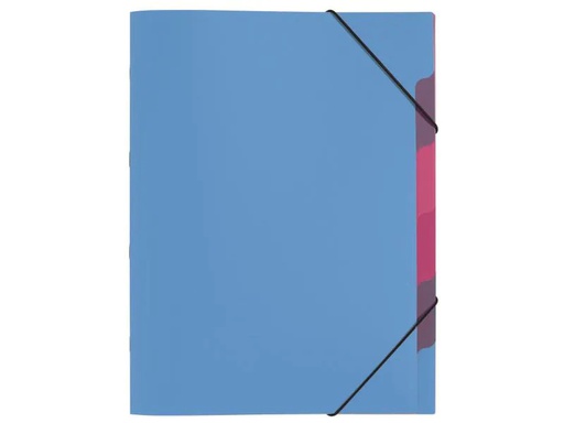 [90155721 990129] Pagna Ordnungsmappe A4 Funky School Hellblau