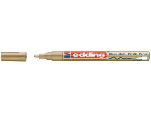[90155725 966509] edding Lackmarker 751 CREA Gold