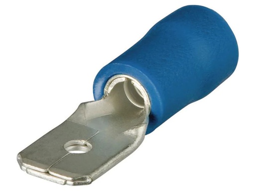 [90155759 846994] Knipex Flachstecker 2.5 mm² Blau, 100 Stück