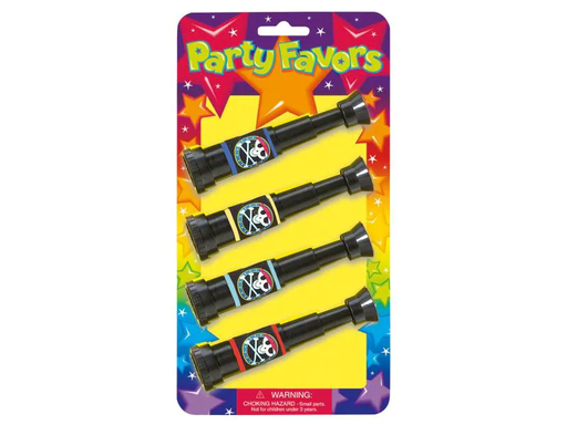 [90155840 987860] Amscan Partyaccessoire Piraten Fernrohr, 4 Stück